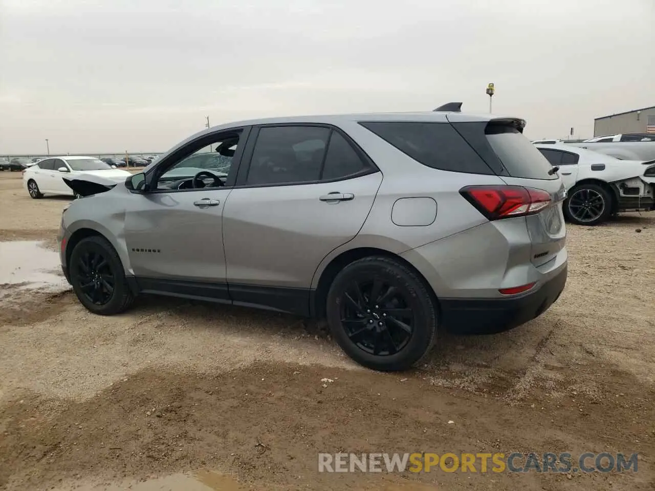 2 fotografías del automóvil dañado 3GNAXHEG3PL155828 CHEVROLET EQUINOX 2023
