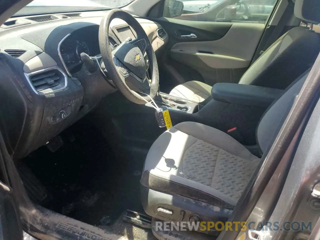 7 fotografías del automóvil dañado 3GNAXHEG3PL155828 CHEVROLET EQUINOX 2023