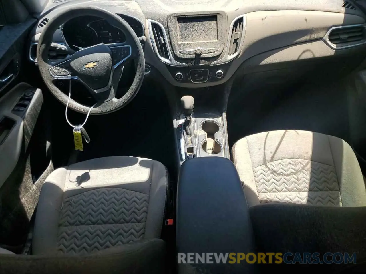 8 fotografías del automóvil dañado 3GNAXHEG3PL155828 CHEVROLET EQUINOX 2023