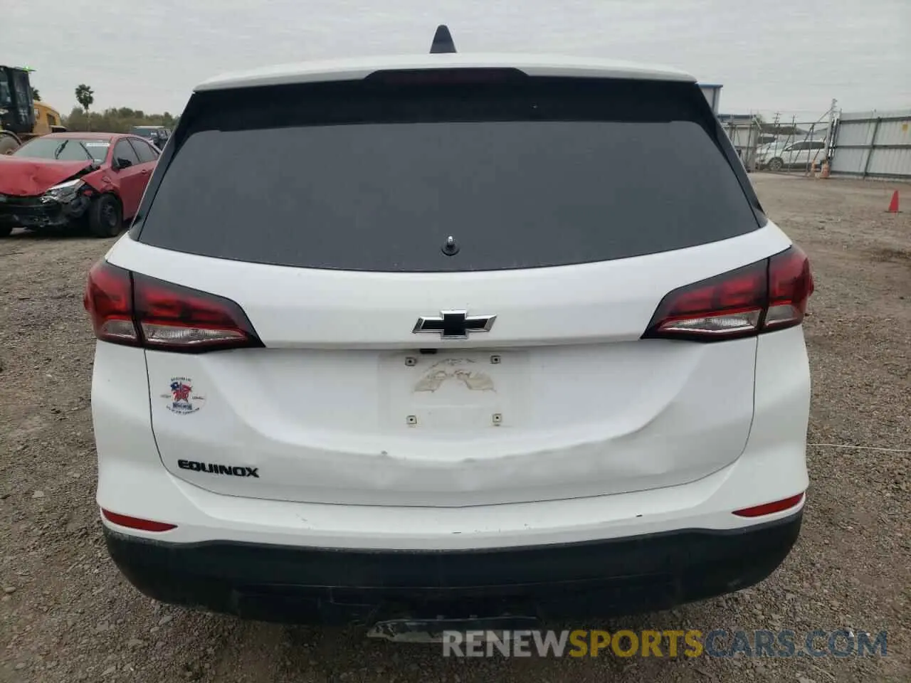 6 fotografías del automóvil dañado 3GNAXHEG4PL206530 CHEVROLET EQUINOX 2023