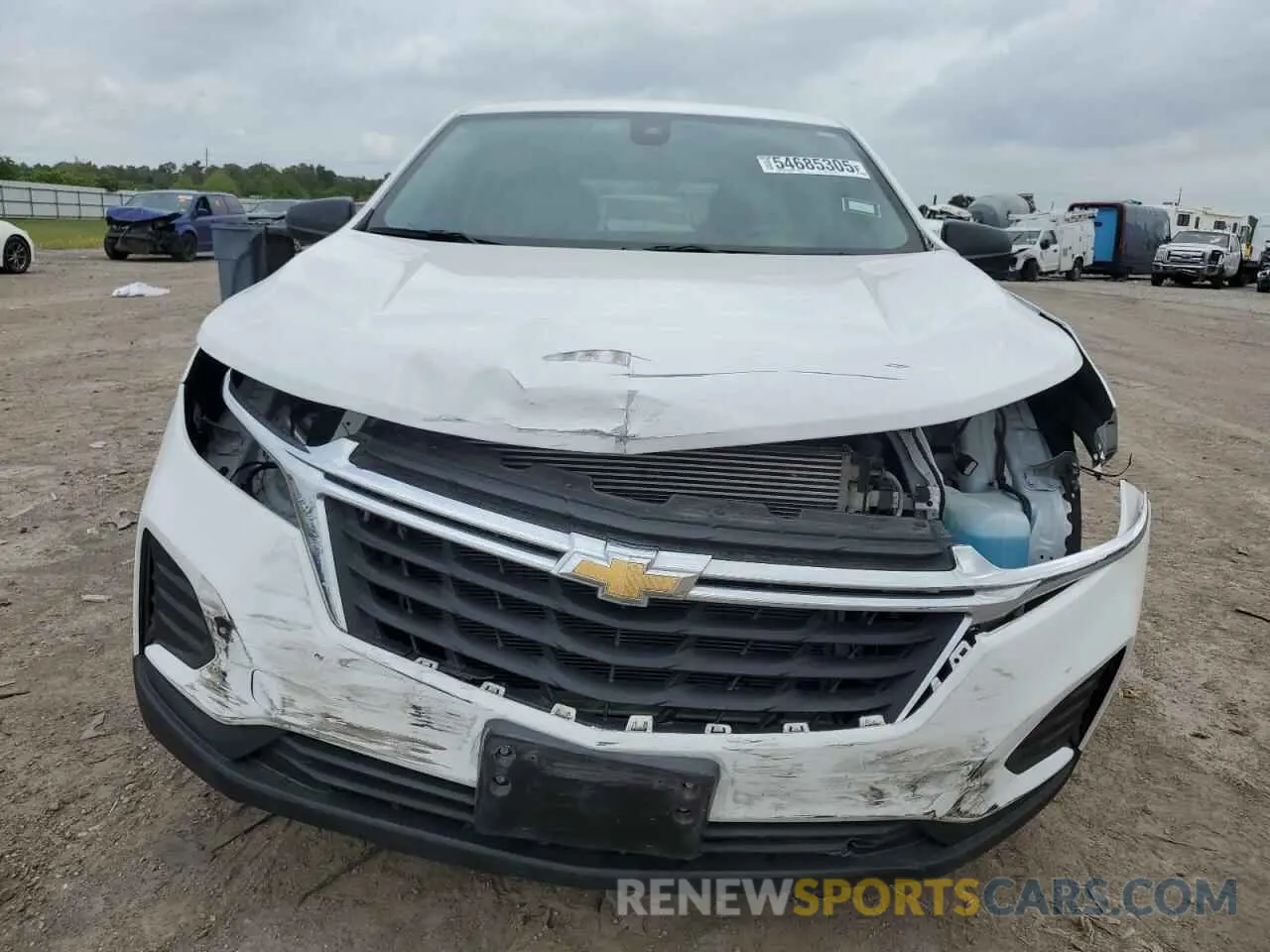 5 fotografías del automóvil dañado 3GNAXHEG5PL163588 CHEVROLET EQUINOX 2023
