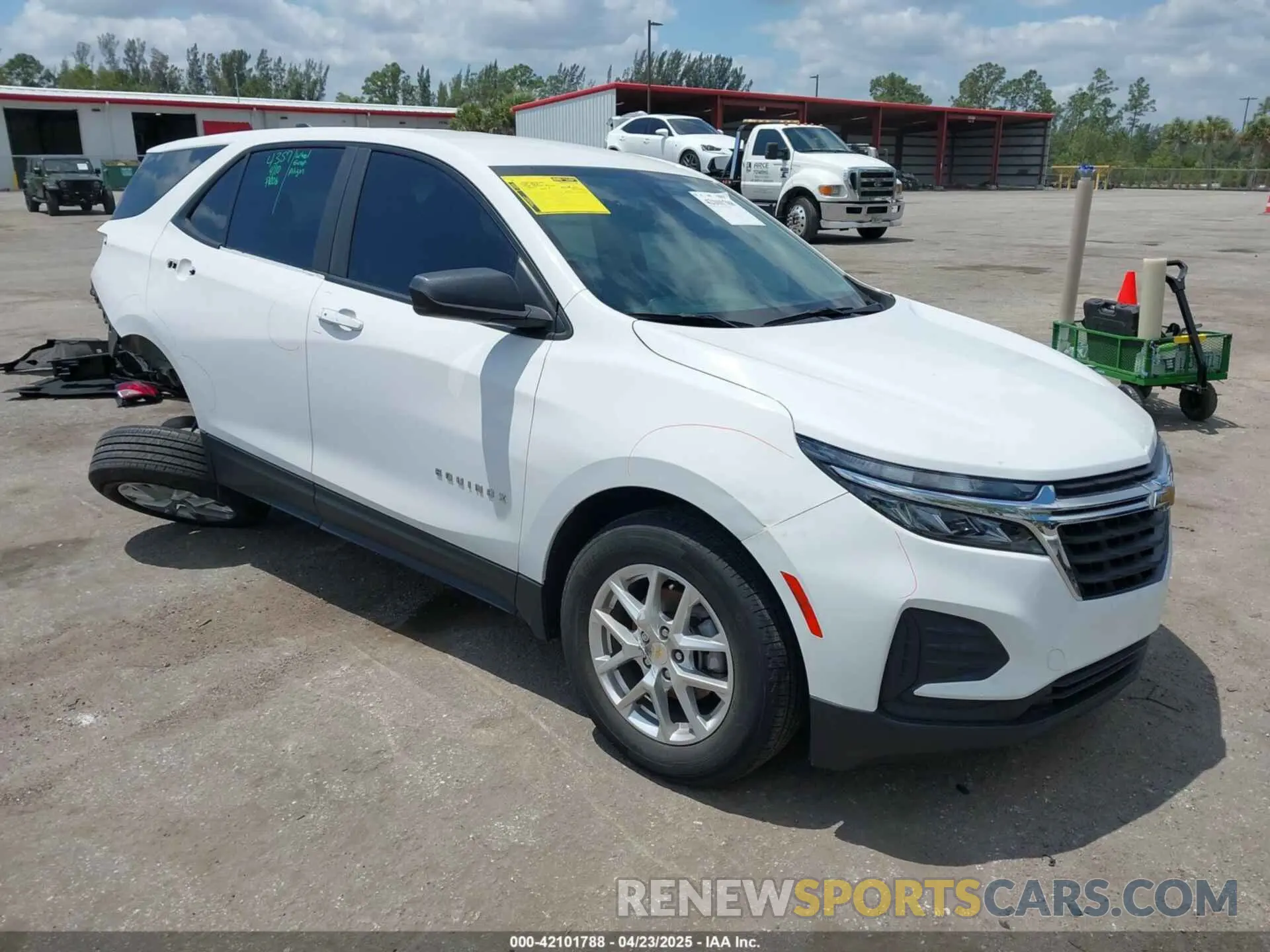 1 fotografías del automóvil dañado 3GNAXHEG7PL117017 CHEVROLET EQUINOX 2023