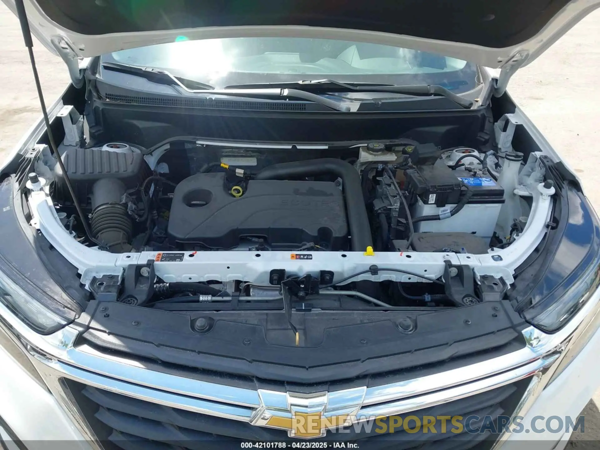 10 fotografías del automóvil dañado 3GNAXHEG7PL117017 CHEVROLET EQUINOX 2023