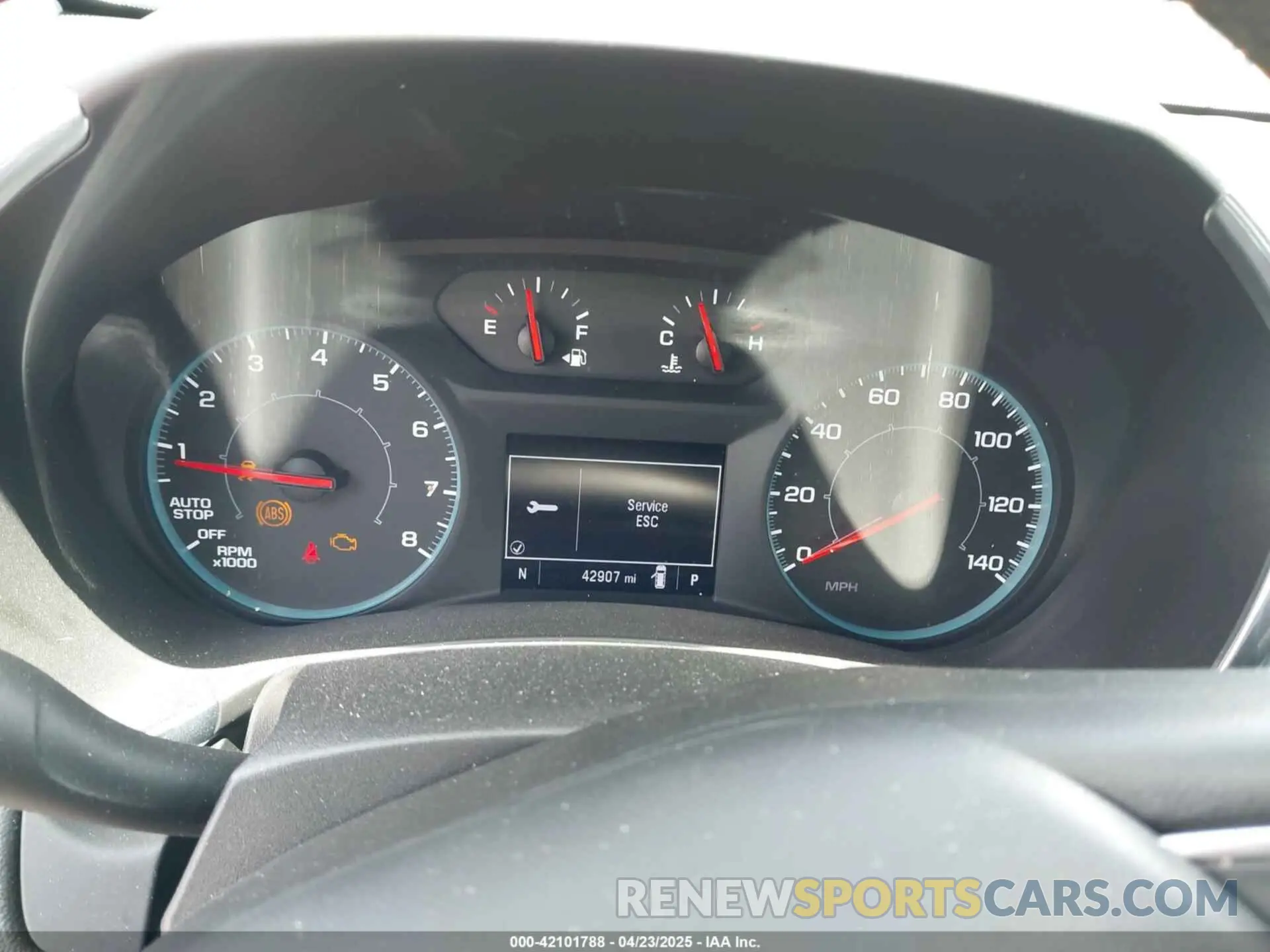 7 fotografías del automóvil dañado 3GNAXHEG7PL117017 CHEVROLET EQUINOX 2023