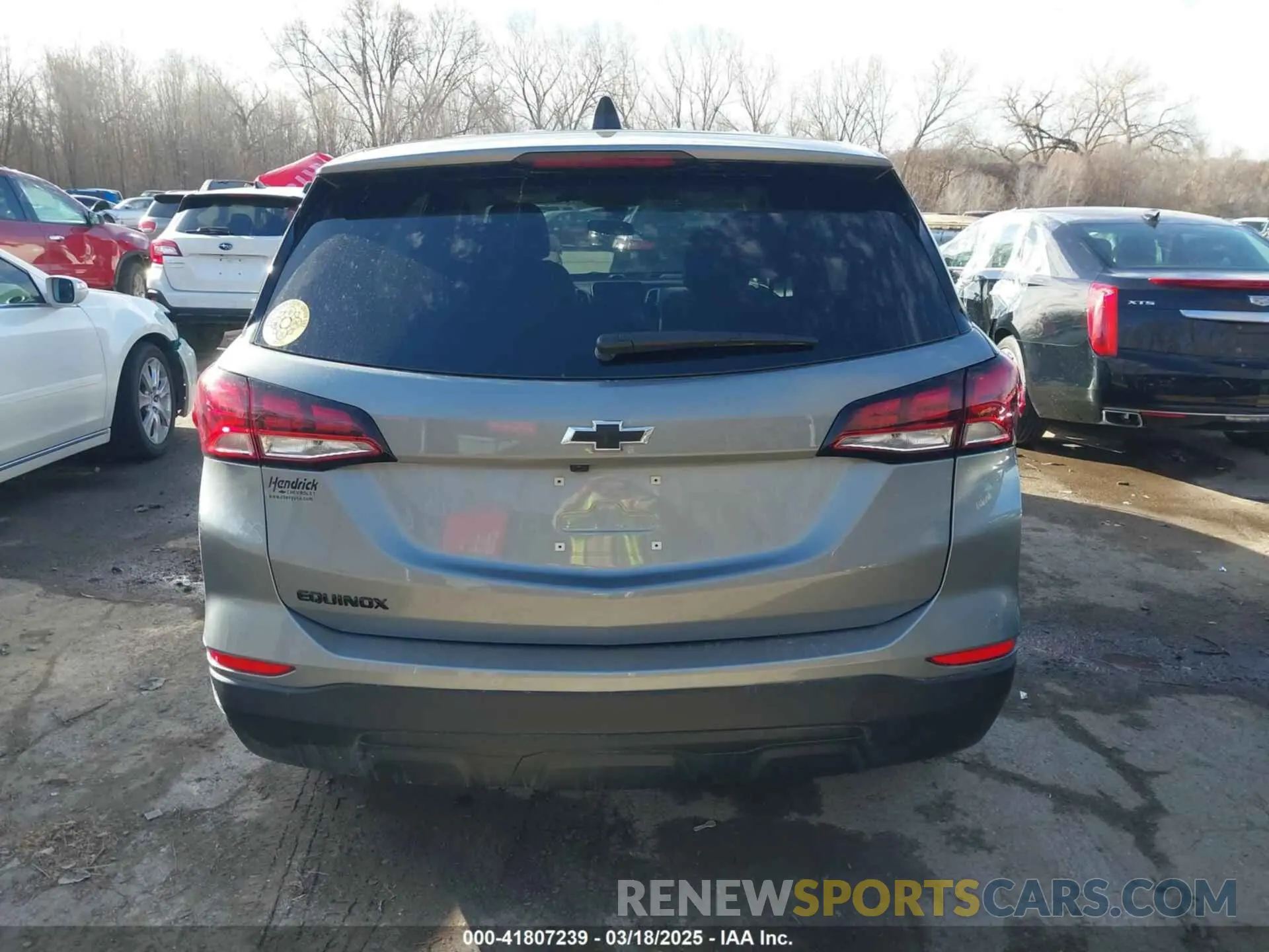 17 fotografías del automóvil dañado 3GNAXHEG7PL128521 CHEVROLET EQUINOX 2023