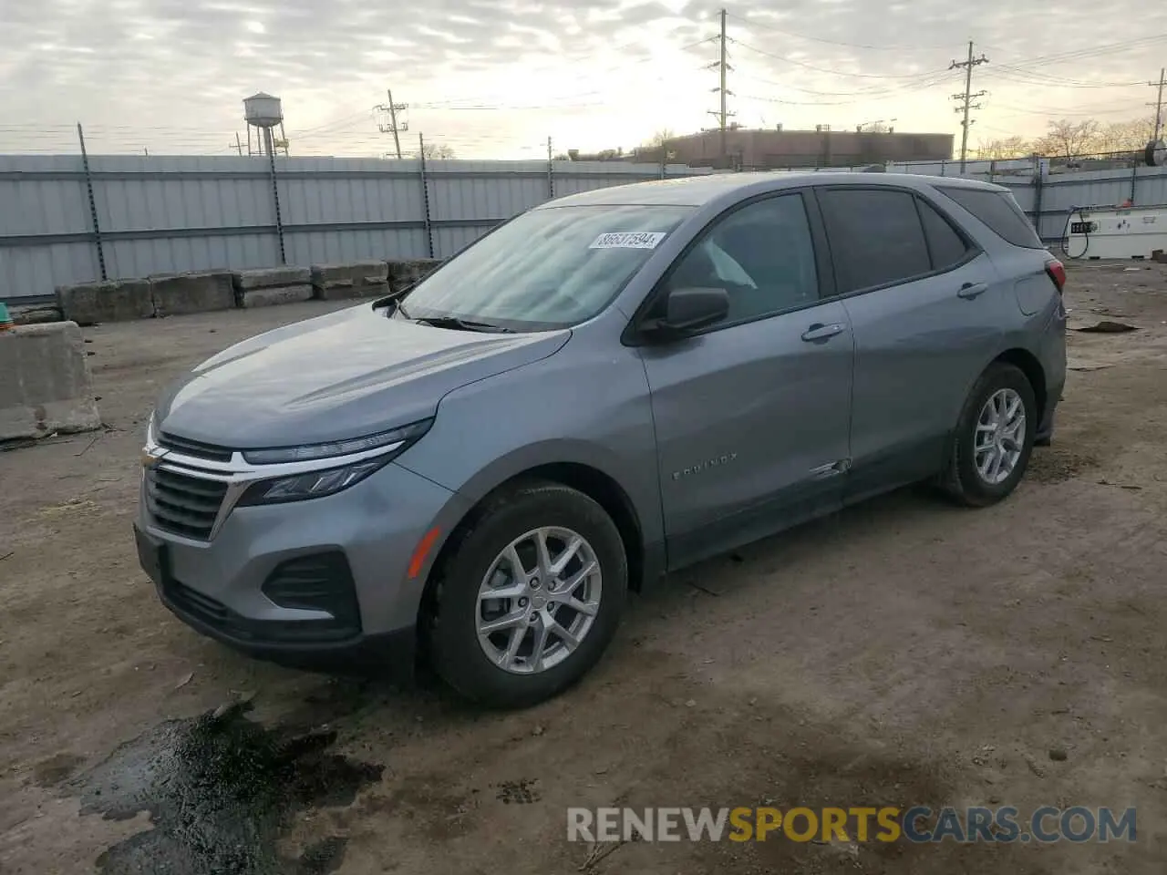 1 fotografías del automóvil dañado 3GNAXHEG8PL121545 CHEVROLET EQUINOX 2023