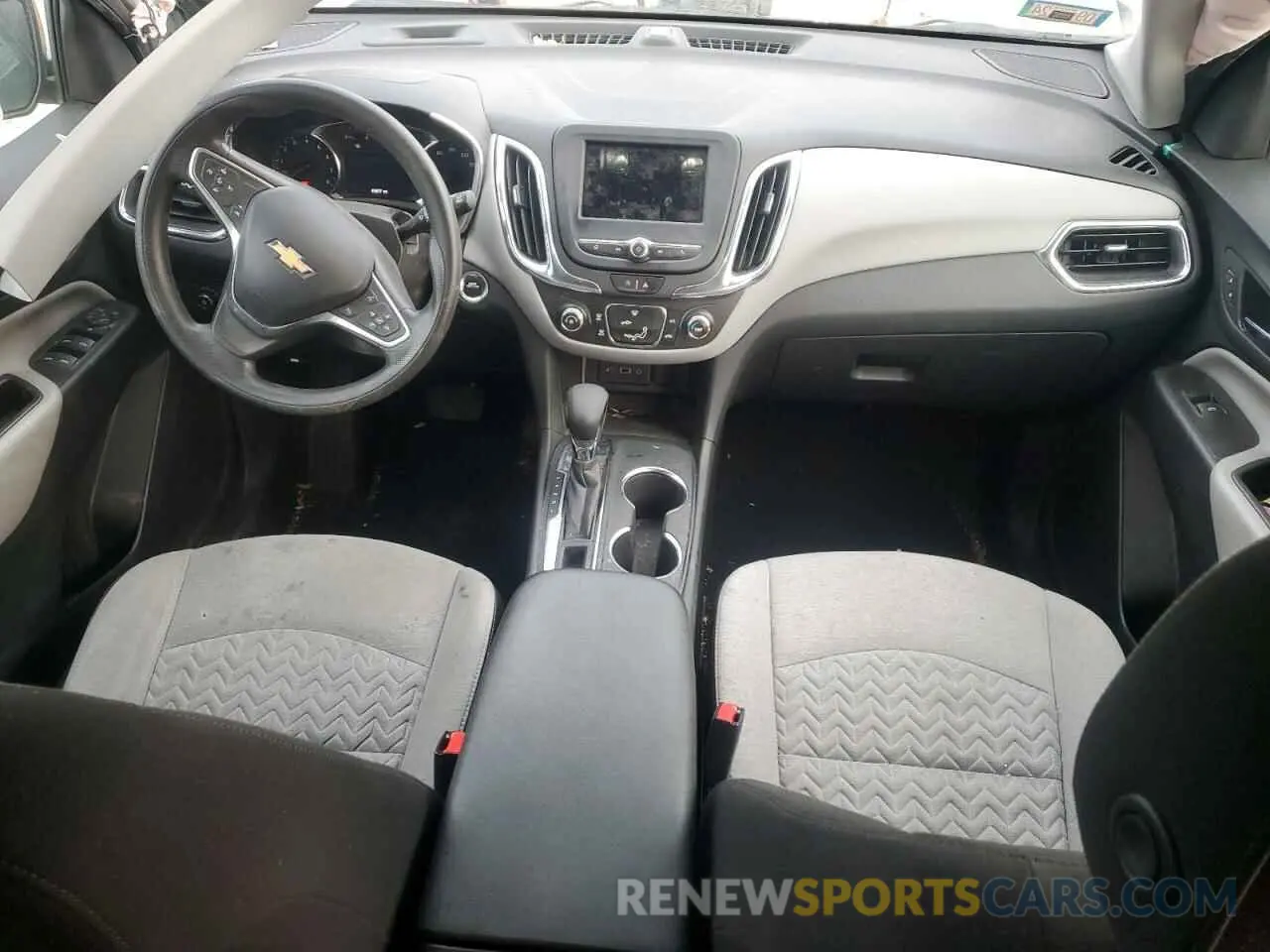 8 fotografías del automóvil dañado 3GNAXHEG8PL121545 CHEVROLET EQUINOX 2023