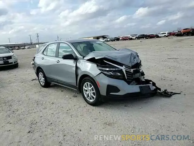 11 fotografías del automóvil dañado 3GNAXHEG8PL254287 CHEVROLET EQUINOX 2023