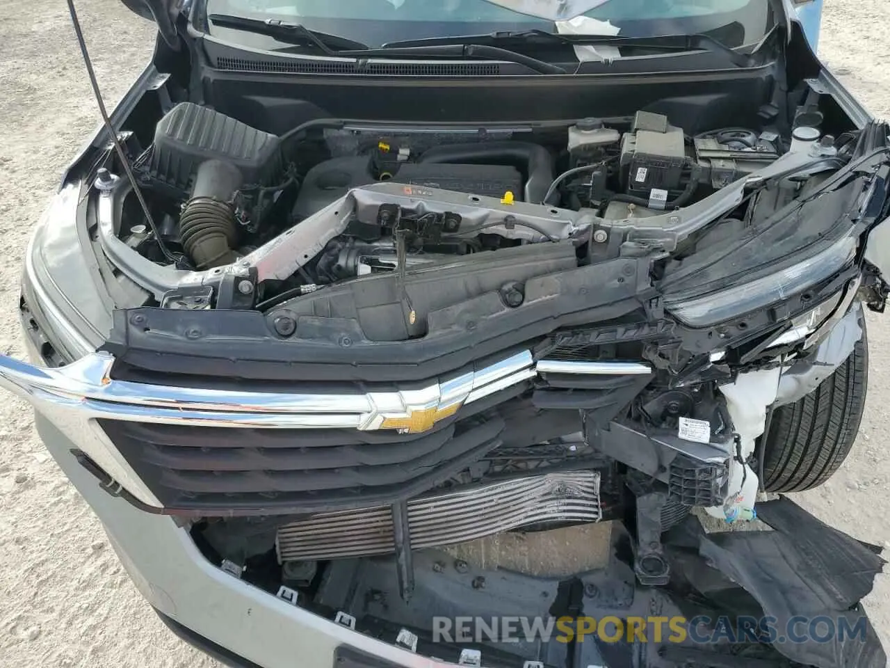 14 fotografías del automóvil dañado 3GNAXHEG8PL254287 CHEVROLET EQUINOX 2023