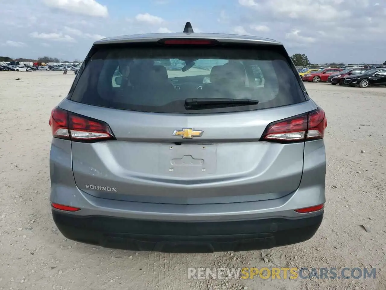 6 fotografías del automóvil dañado 3GNAXHEG8PL254287 CHEVROLET EQUINOX 2023