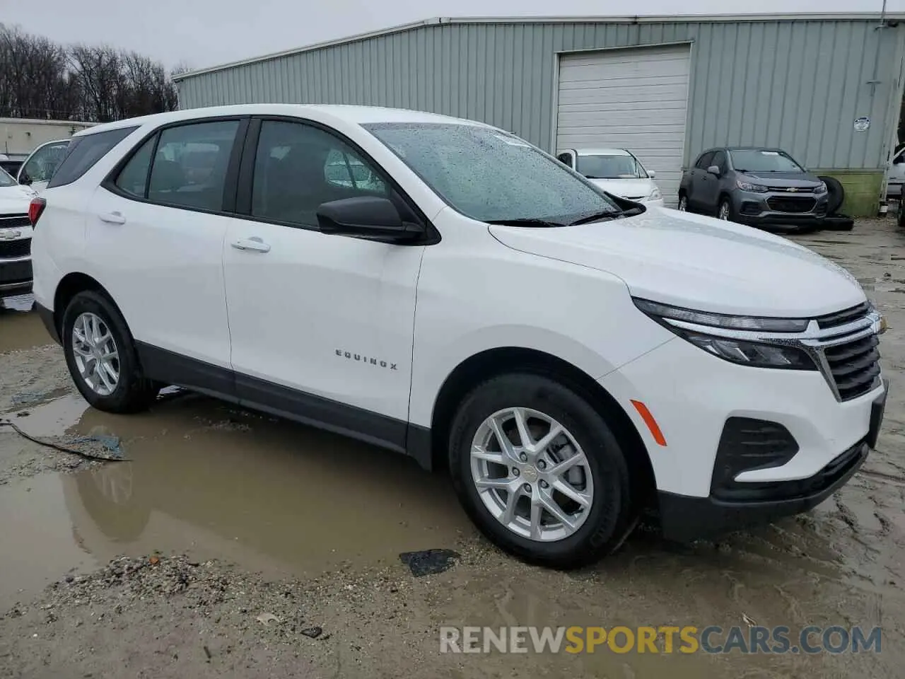 4 fotografías del automóvil dañado 3GNAXHEG8PL259540 CHEVROLET EQUINOX 2023
