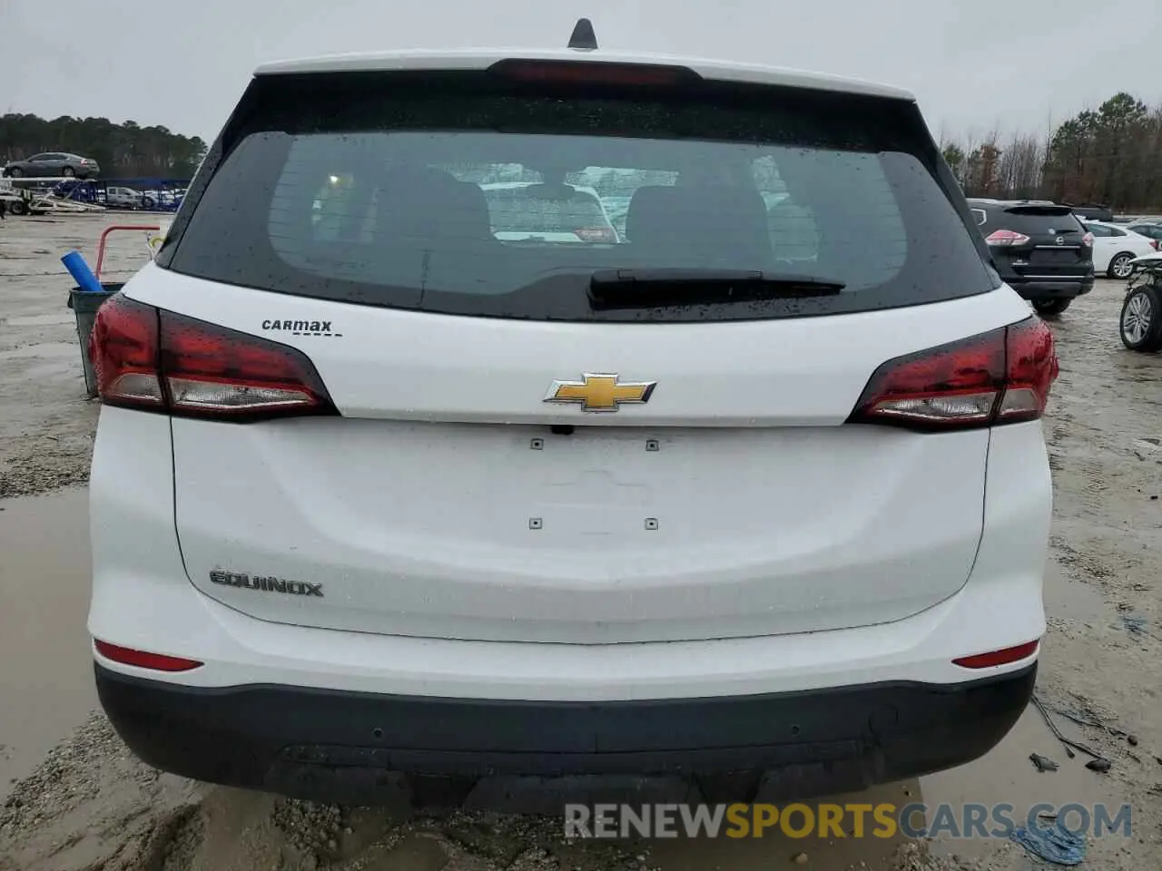 6 fotografías del automóvil dañado 3GNAXHEG8PL259540 CHEVROLET EQUINOX 2023