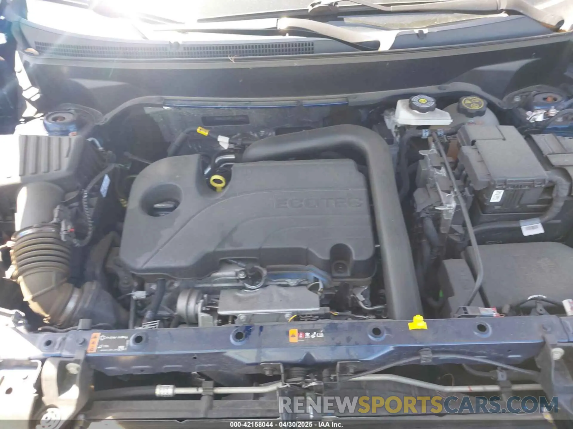 10 fotografías del automóvil dañado 3GNAXHEG9PL132280 CHEVROLET EQUINOX 2023