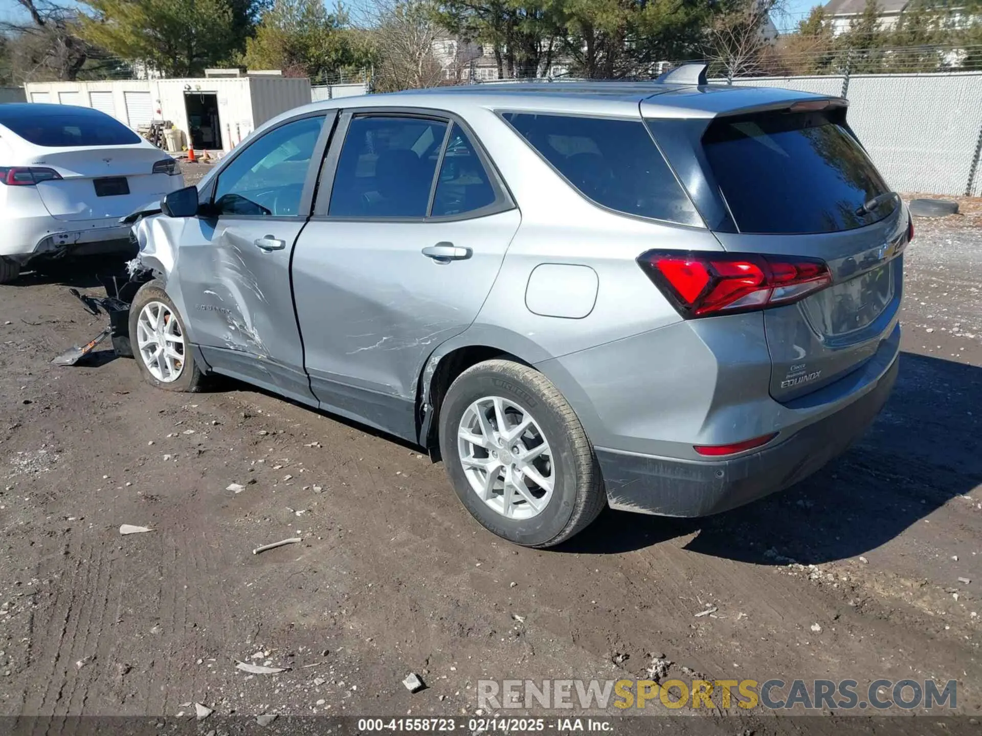 3 fotografías del automóvil dañado 3GNAXHEG9PL176294 CHEVROLET EQUINOX 2023