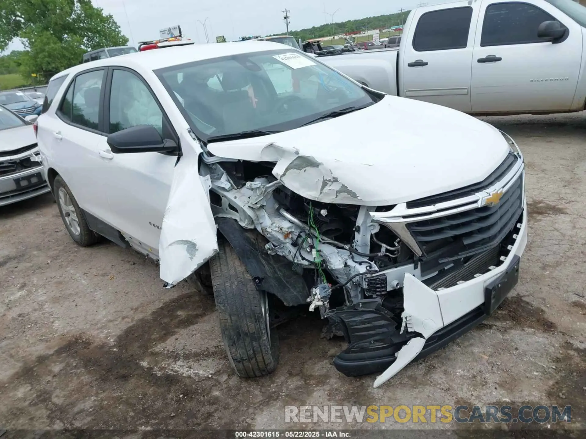 1 fotografías del automóvil dañado 3GNAXHEG9PL178112 CHEVROLET EQUINOX 2023