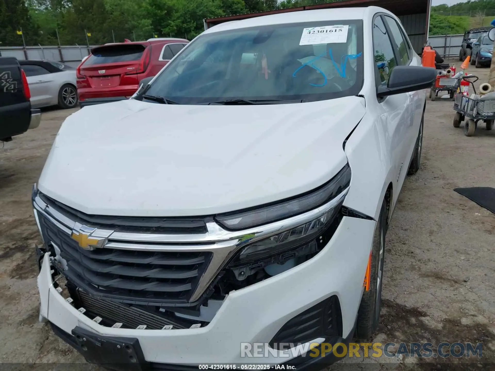 6 fotografías del automóvil dañado 3GNAXHEG9PL178112 CHEVROLET EQUINOX 2023