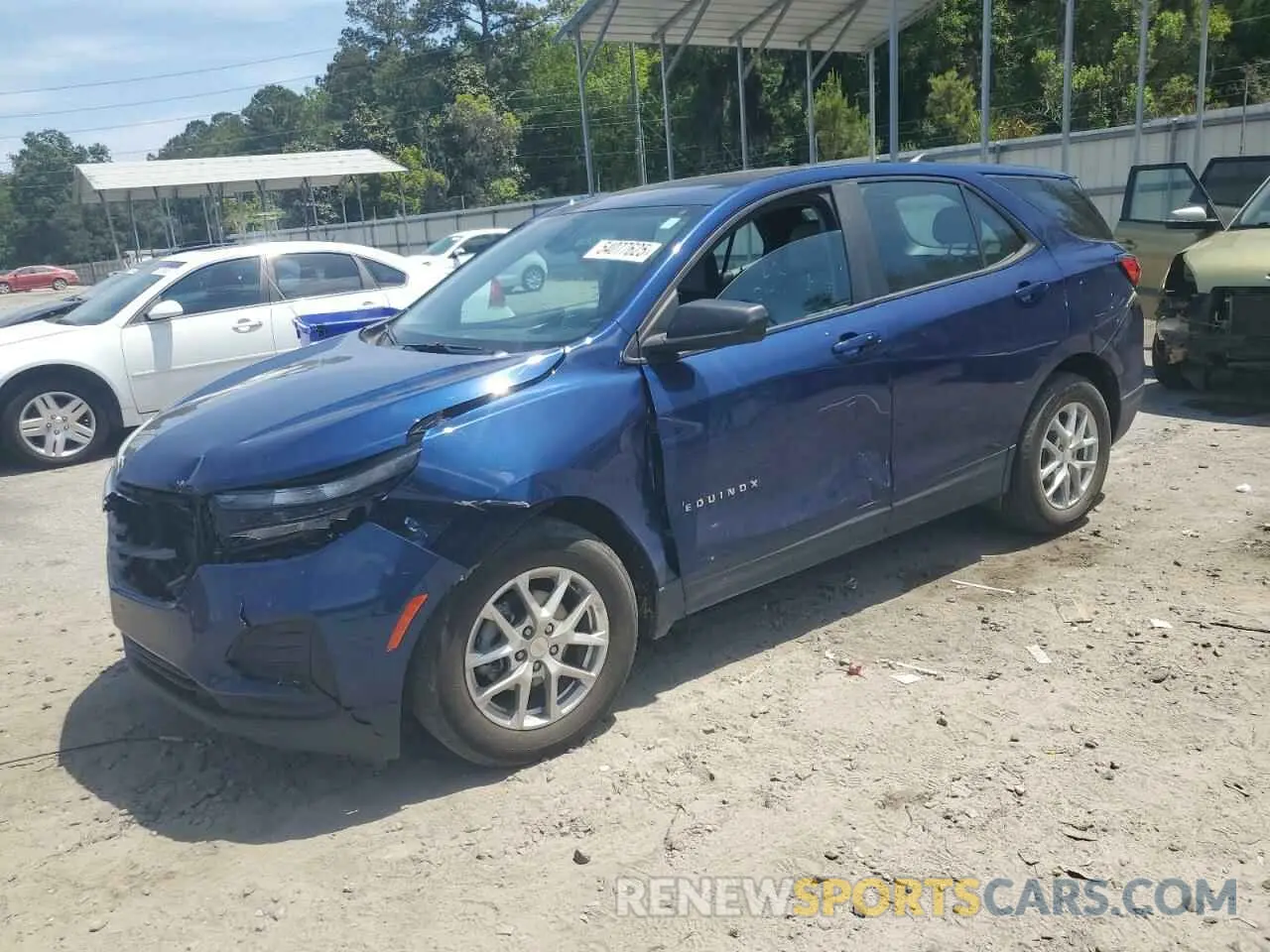 1 fotografías del automóvil dañado 3GNAXHEG9PL186436 CHEVROLET EQUINOX 2023