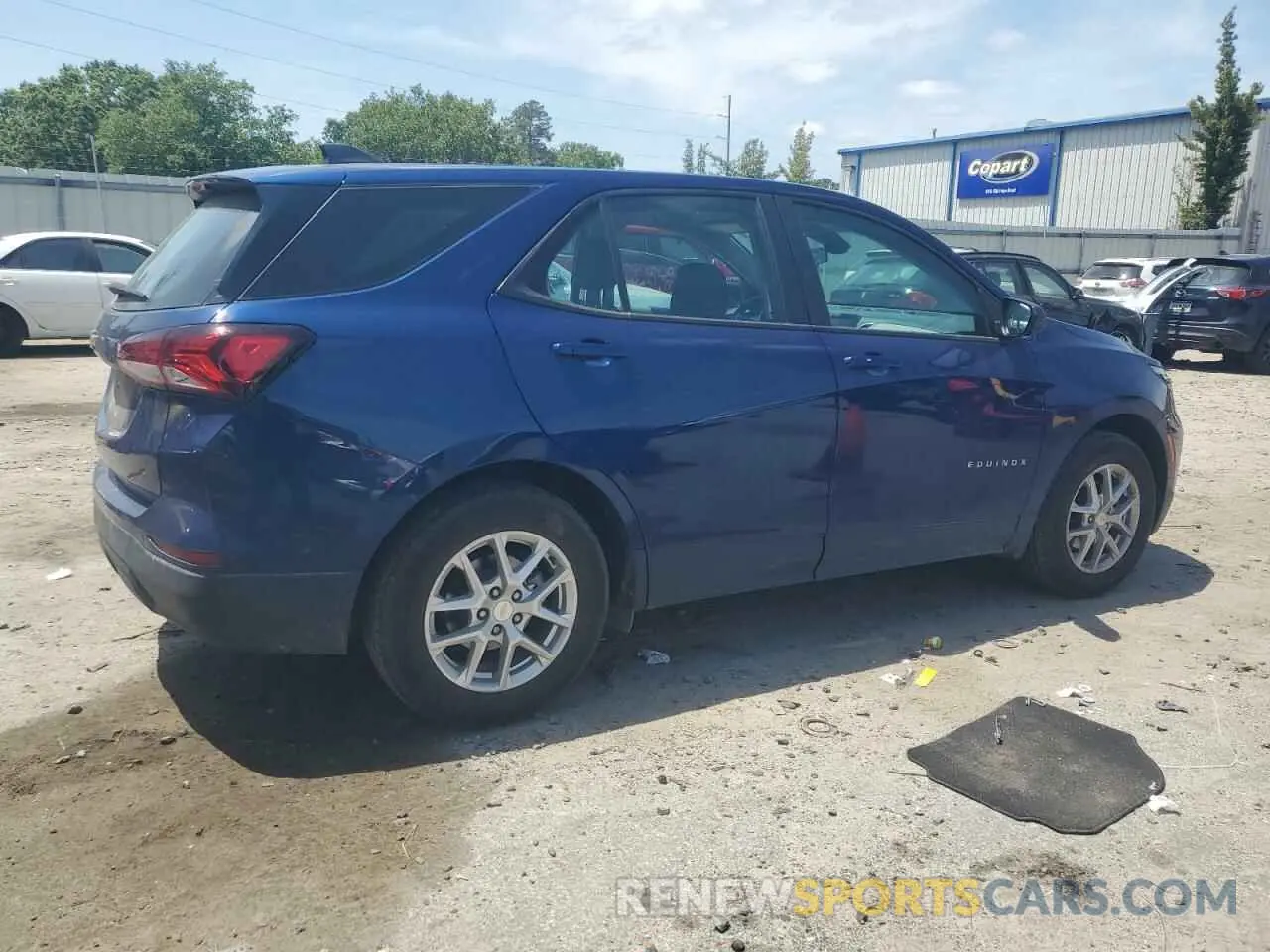 3 fotografías del automóvil dañado 3GNAXHEG9PL186436 CHEVROLET EQUINOX 2023