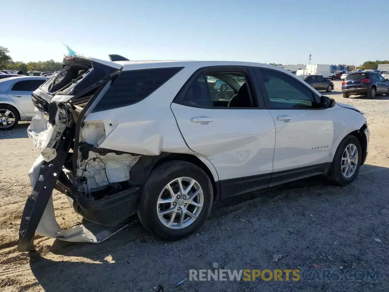 3 fotografías del automóvil dañado 3GNAXHEG9PL195962 CHEVROLET EQUINOX 2023