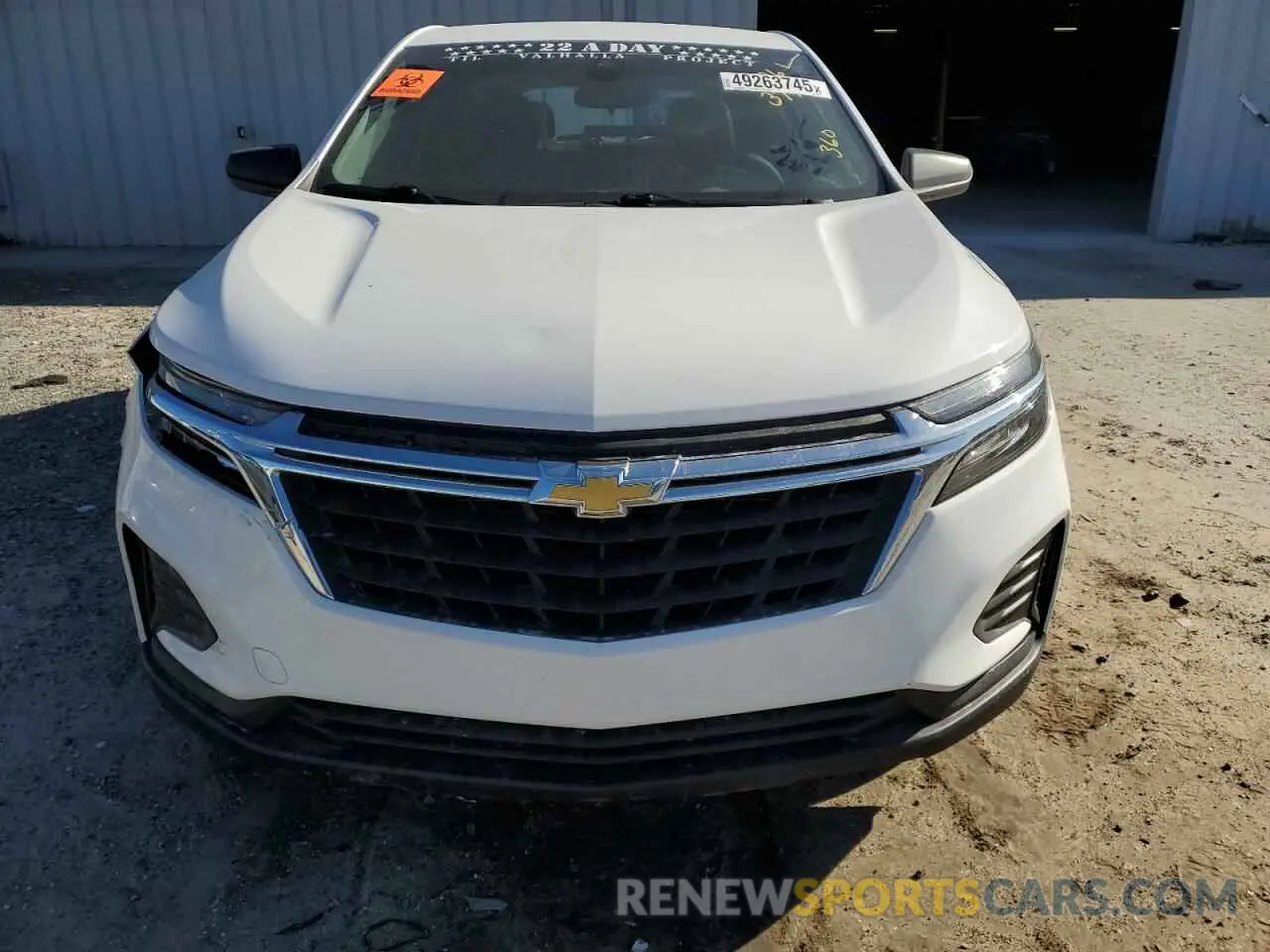 5 fotografías del automóvil dañado 3GNAXHEG9PL195962 CHEVROLET EQUINOX 2023