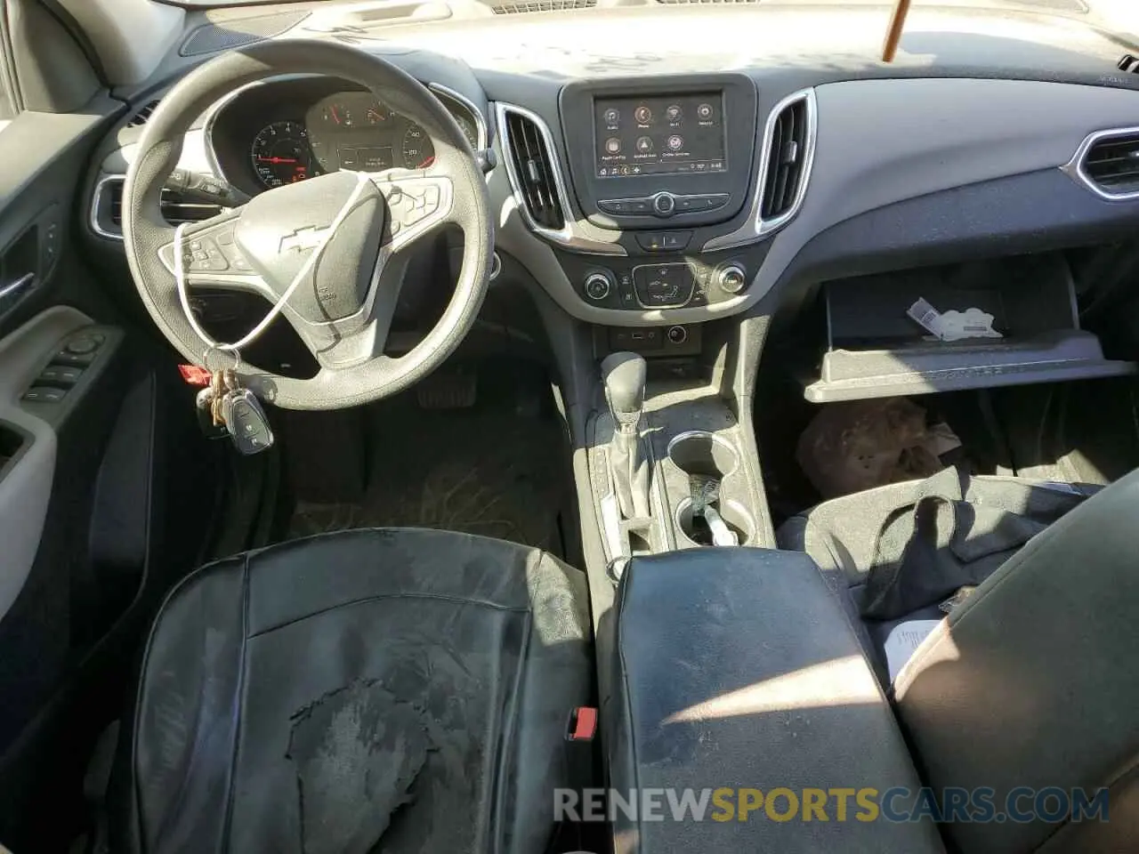 8 fotografías del automóvil dañado 3GNAXHEG9PL195962 CHEVROLET EQUINOX 2023