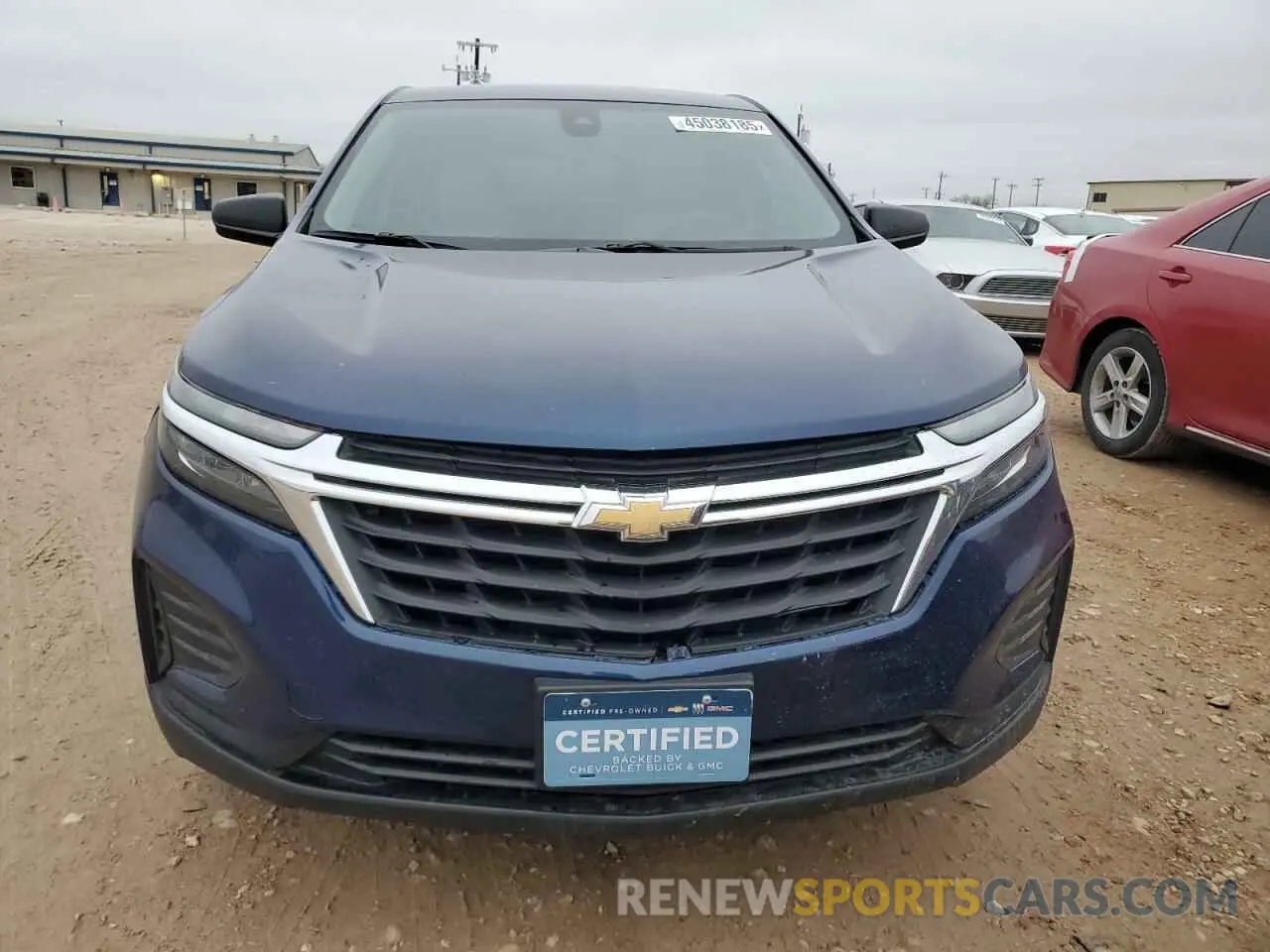 5 fotografías del automóvil dañado 3GNAXHEG9PL200352 CHEVROLET EQUINOX 2023