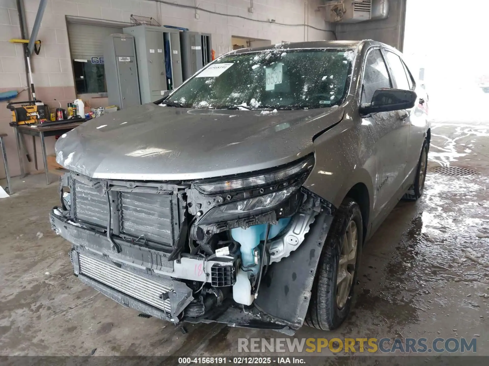 2 fotografías del automóvil dañado 3GNAXHEG9PL229365 CHEVROLET EQUINOX 2023
