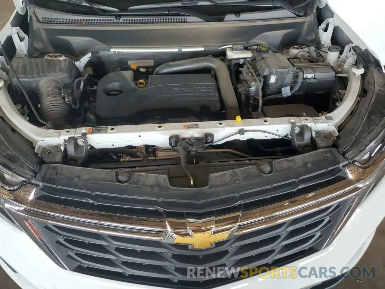 12 fotografías del automóvil dañado 3GNAXHEG9PL243427 CHEVROLET EQUINOX 2023