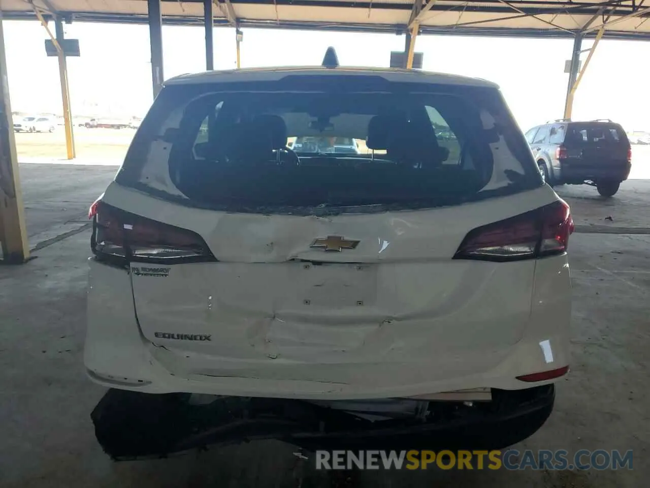 6 fotografías del automóvil dañado 3GNAXHEG9PL243427 CHEVROLET EQUINOX 2023