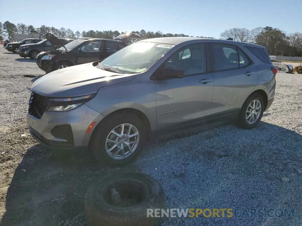 1 fotografías del automóvil dañado 3GNAXHEGXPL101250 CHEVROLET EQUINOX 2023