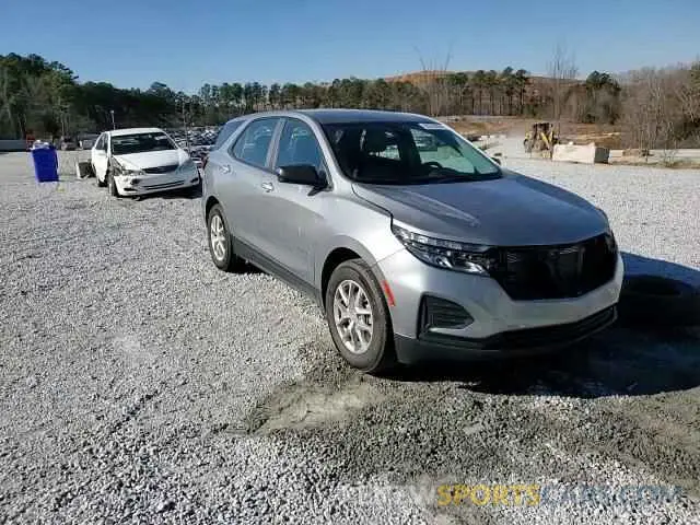 12 fotografías del automóvil dañado 3GNAXHEGXPL101250 CHEVROLET EQUINOX 2023