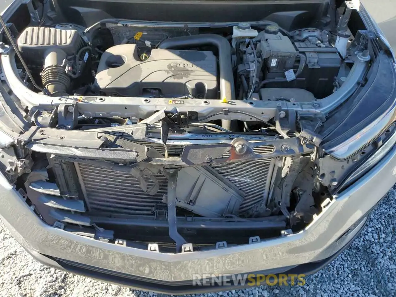 13 fotografías del automóvil dañado 3GNAXHEGXPL101250 CHEVROLET EQUINOX 2023