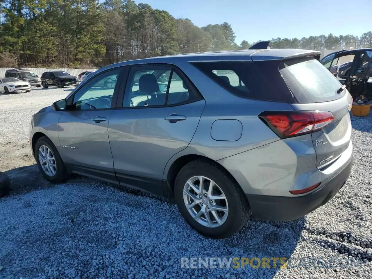 2 fotografías del automóvil dañado 3GNAXHEGXPL101250 CHEVROLET EQUINOX 2023