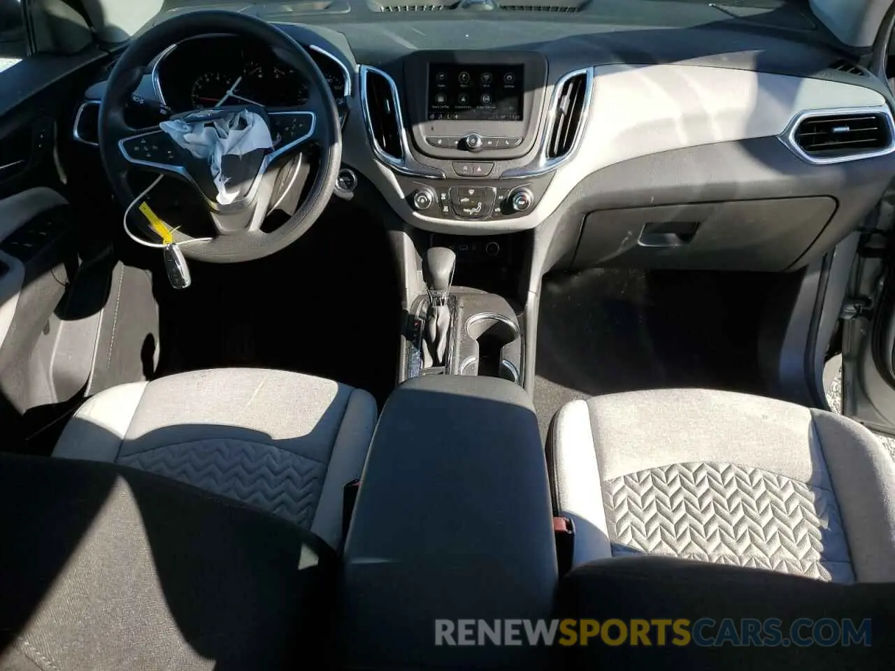 8 fotografías del automóvil dañado 3GNAXHEGXPL101250 CHEVROLET EQUINOX 2023