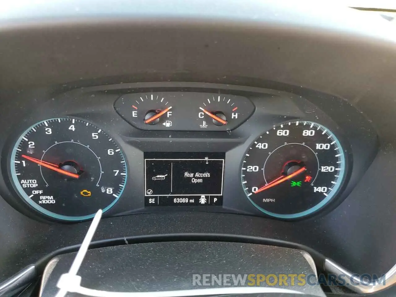 9 fotografías del automóvil dañado 3GNAXHEGXPL101250 CHEVROLET EQUINOX 2023