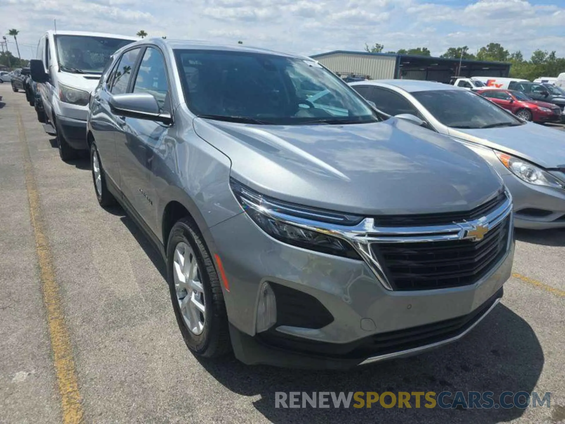 3 fotografías del automóvil dañado 3GNAXJEG0PL125824 CHEVROLET EQUINOX 2023