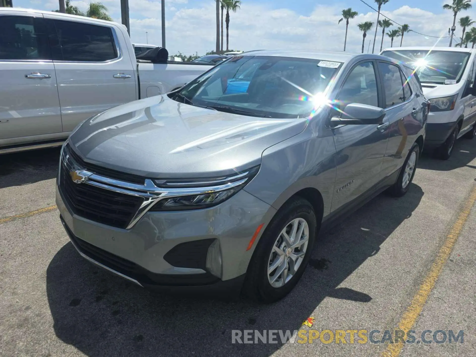 7 fotografías del automóvil dañado 3GNAXJEG0PL125824 CHEVROLET EQUINOX 2023