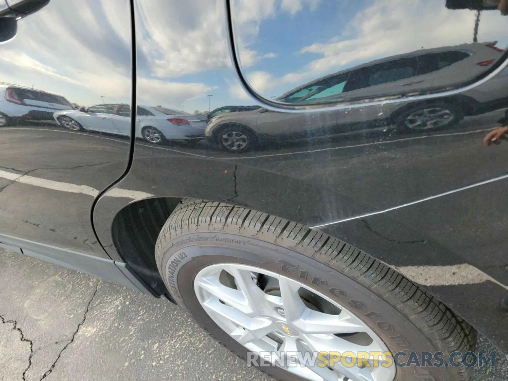 8 fotografías del automóvil dañado 3GNAXJEG1PL118221 CHEVROLET EQUINOX 2023