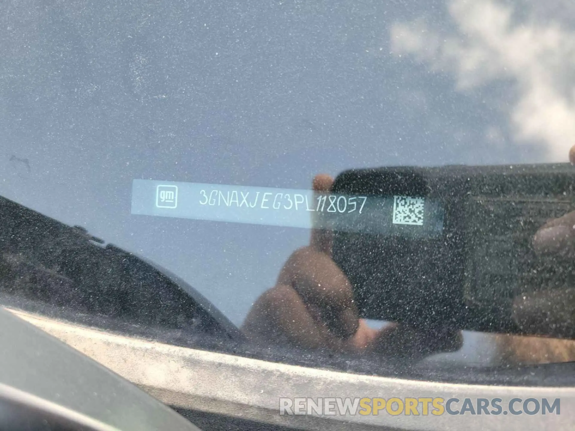 2 fotografías del automóvil dañado 3GNAXJEG3PL118057 CHEVROLET EQUINOX 2023