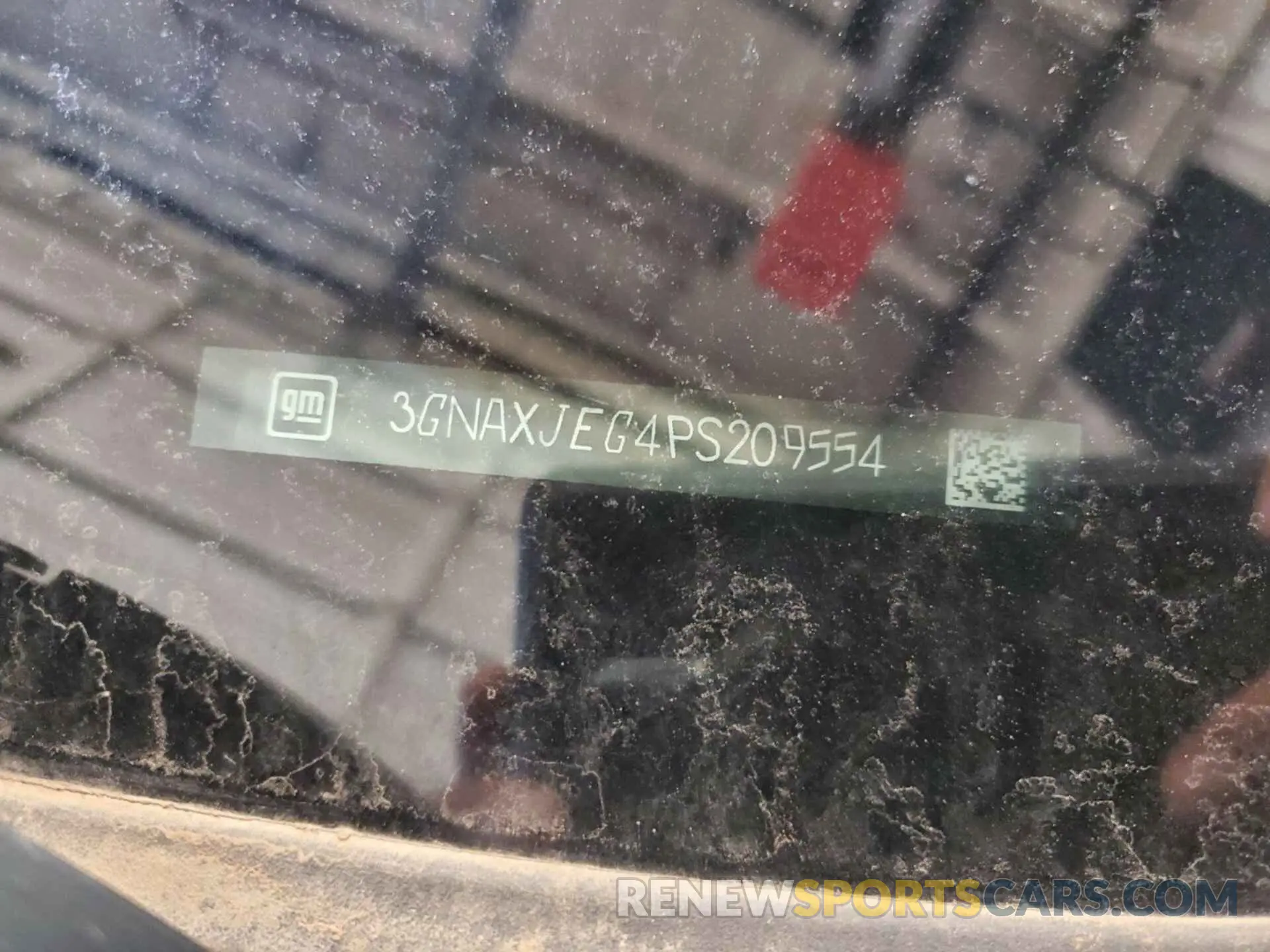 3 fotografías del automóvil dañado 3GNAXJEG4PS209554 CHEVROLET EQUINOX 2023