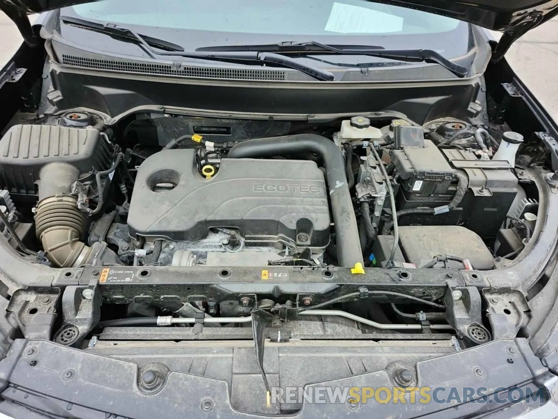 2 fotografías del automóvil dañado 3GNAXJEG5PL117833 CHEVROLET EQUINOX 2023