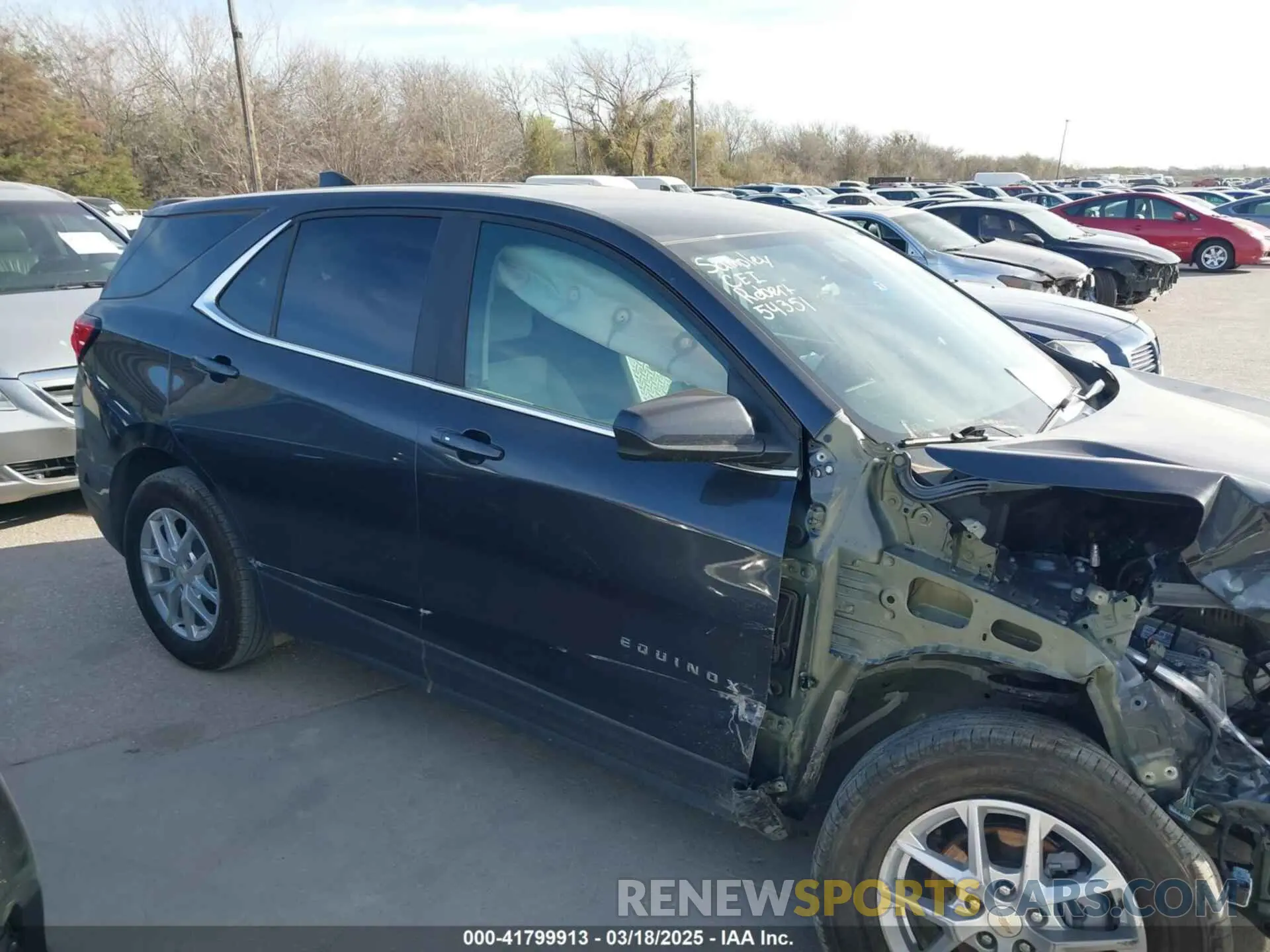 14 fotografías del automóvil dañado 3GNAXJEG5PS196507 CHEVROLET EQUINOX 2023