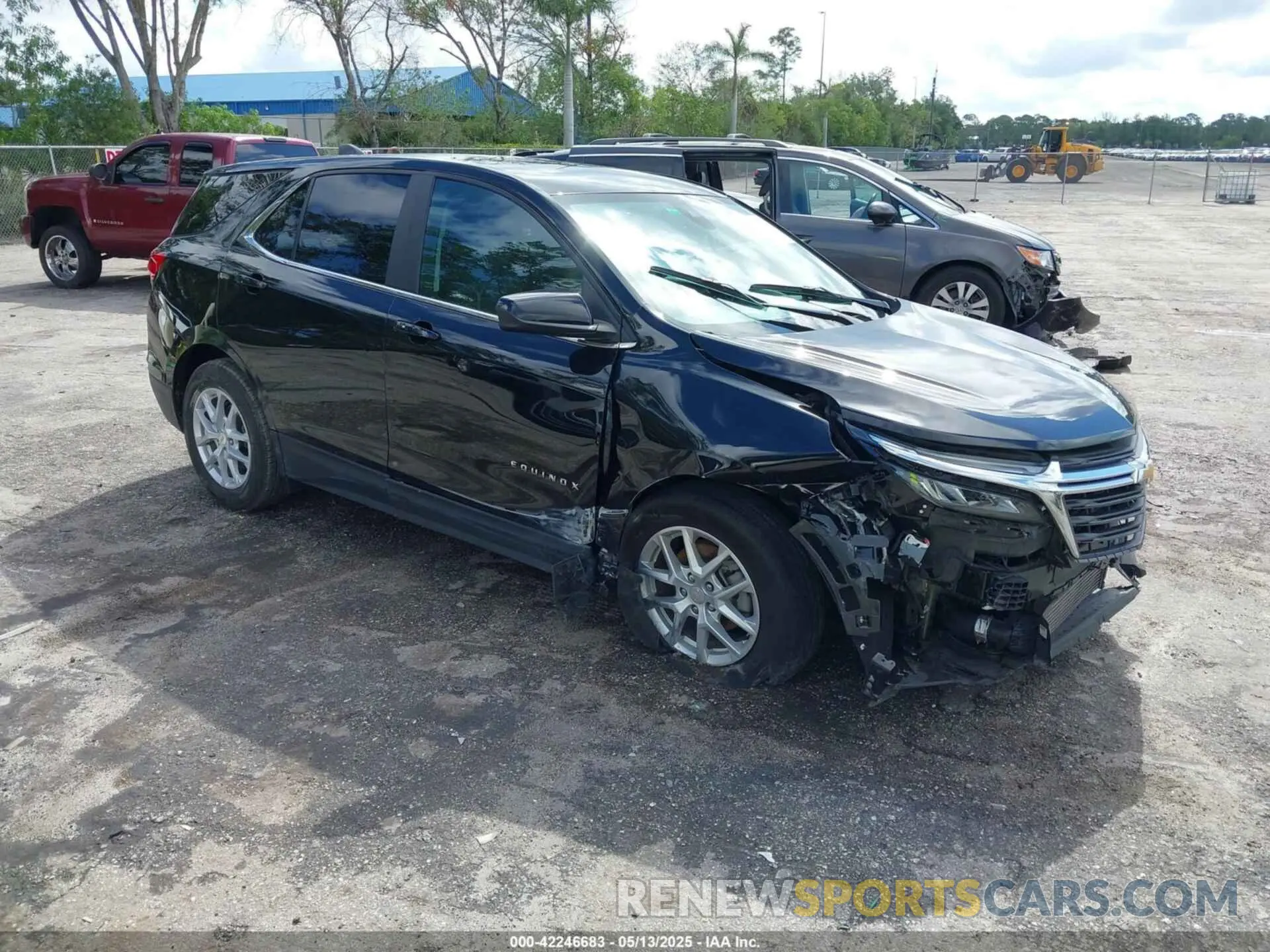 1 fotografías del automóvil dañado 3GNAXKEG0PL185768 CHEVROLET EQUINOX 2023