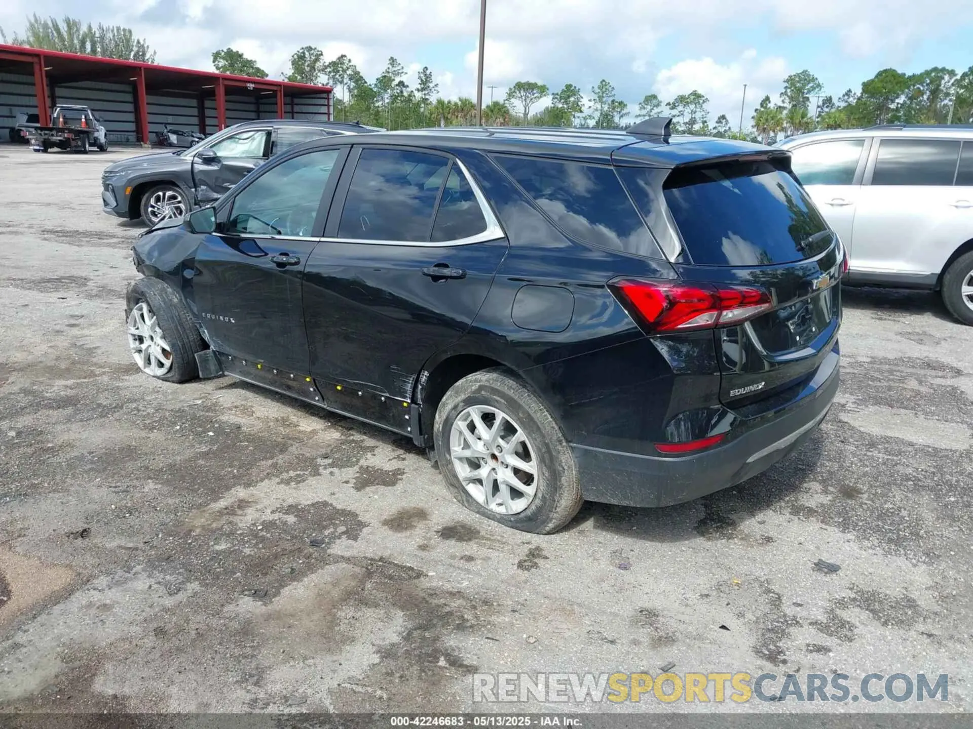3 fotografías del automóvil dañado 3GNAXKEG0PL185768 CHEVROLET EQUINOX 2023