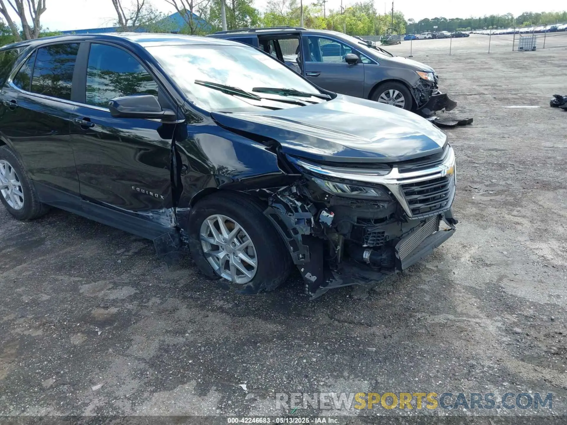 6 fotografías del automóvil dañado 3GNAXKEG0PL185768 CHEVROLET EQUINOX 2023