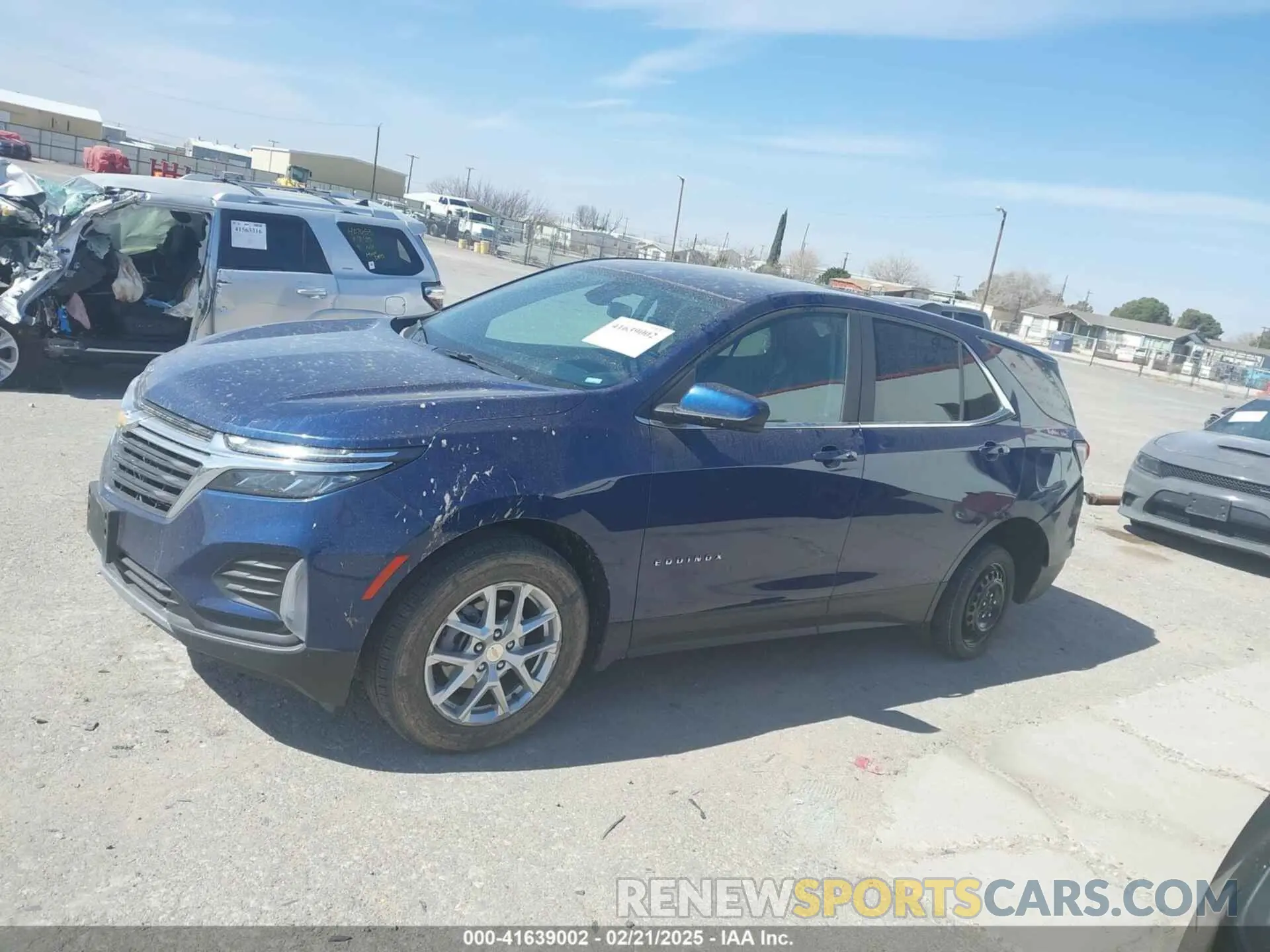 14 fotografías del automóvil dañado 3GNAXKEG0PL193028 CHEVROLET EQUINOX 2023