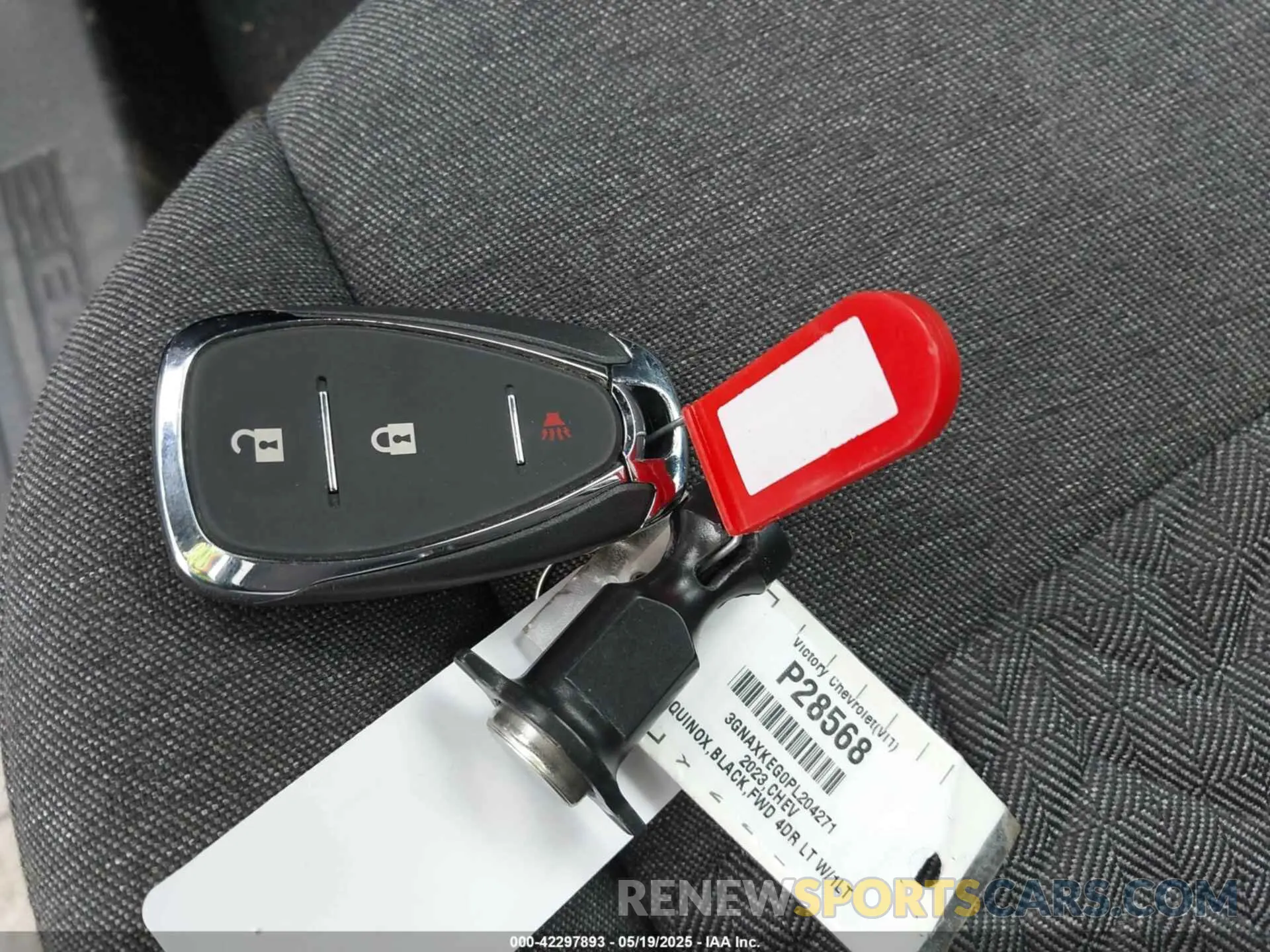 11 fotografías del automóvil dañado 3GNAXKEG0PL204271 CHEVROLET EQUINOX 2023