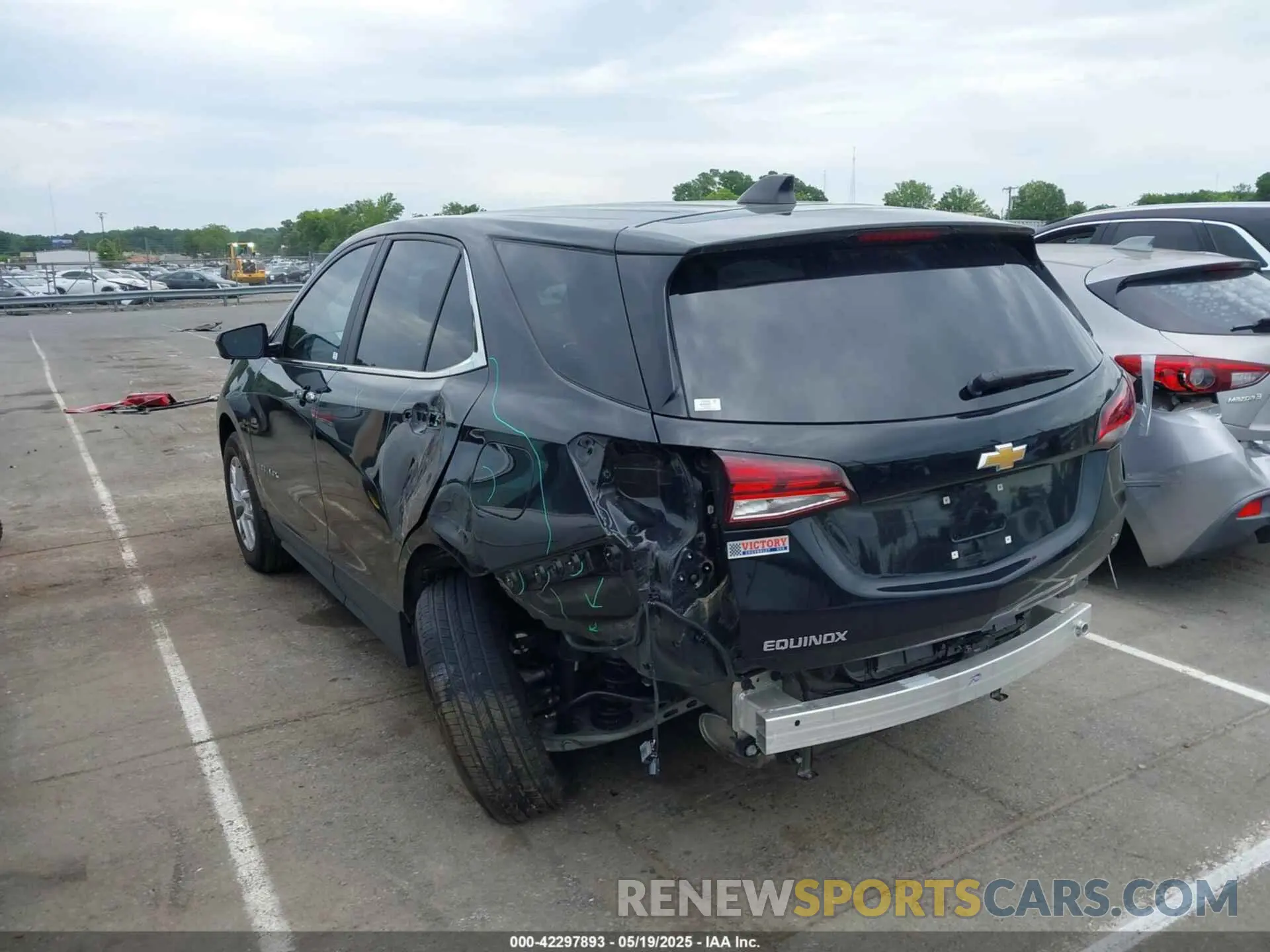 3 fotografías del automóvil dañado 3GNAXKEG0PL204271 CHEVROLET EQUINOX 2023
