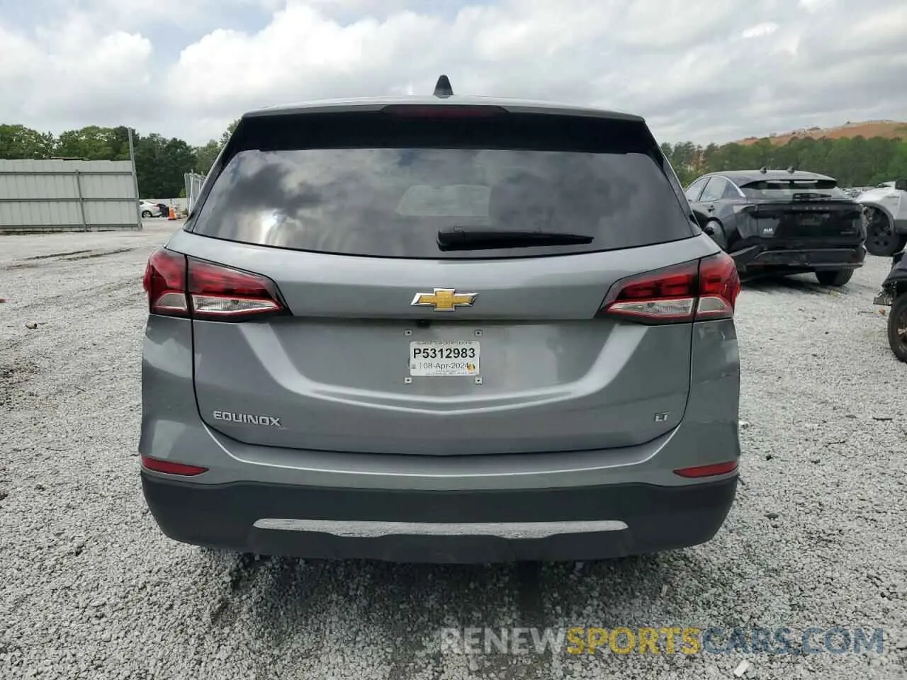 6 fotografías del automóvil dañado 3GNAXKEG0PL248528 CHEVROLET EQUINOX 2023