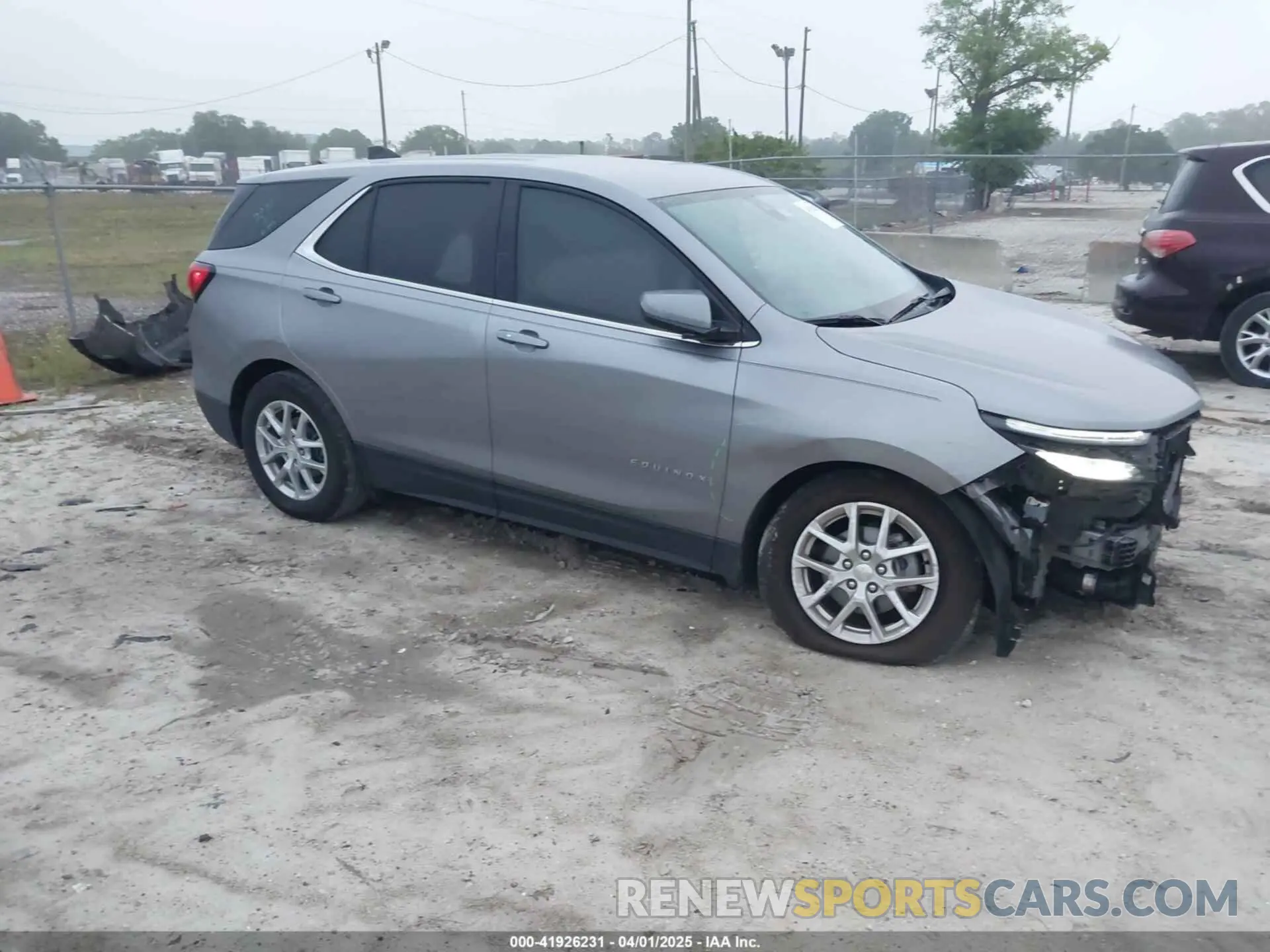 1 fotografías del automóvil dañado 3GNAXKEG0PL273719 CHEVROLET EQUINOX 2023